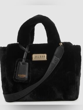 Guess Factory Vanna Fur Tote